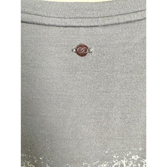 Calia Sweatshirt Womens Size XS Effortless Zipper Pullover Arctic Ice Speckle - Picture 8 of 8
